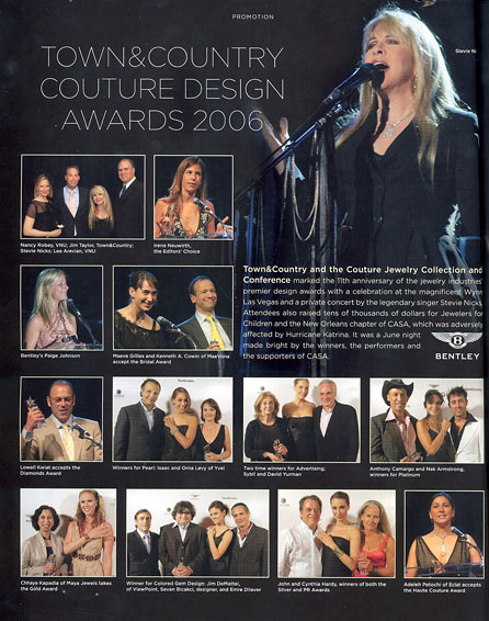 Town & Country Haute Couture Awards October 2006