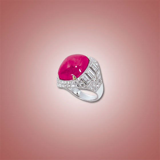 Cab Ruby Ring